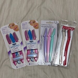 Face/Eyebrow Razor Bundle